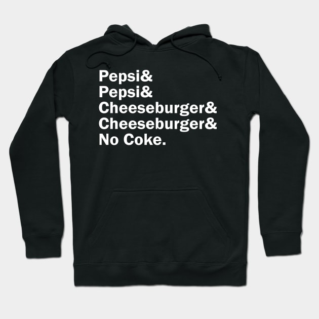 Funny Names x Pepsi Pepsi No Coke Saturday Night Live Hoodie by muckychris